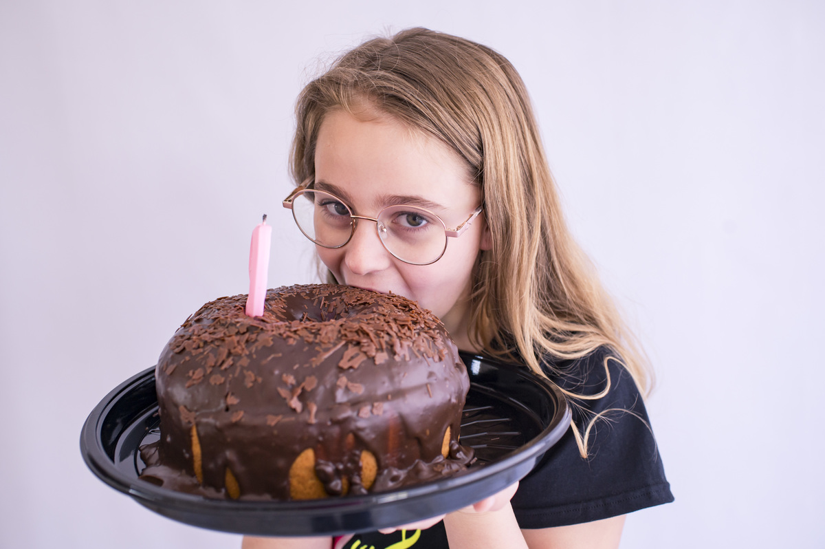 Fotografias de aniversário em estúdio Claudia Wallauer