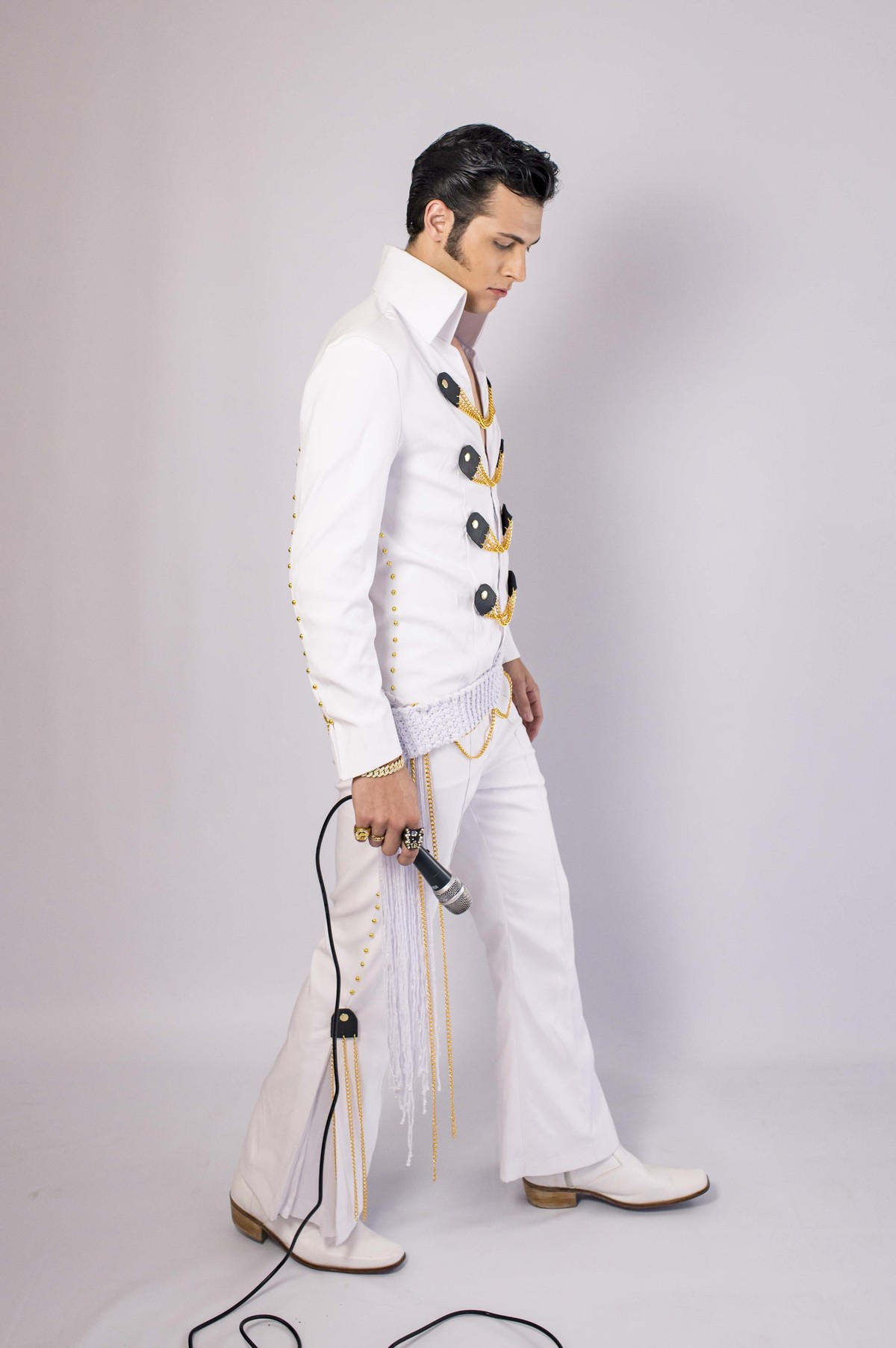 Ensaio Elvis Cover no Estúdio fotográfico Claudia Wallauer em Montenegro - RS