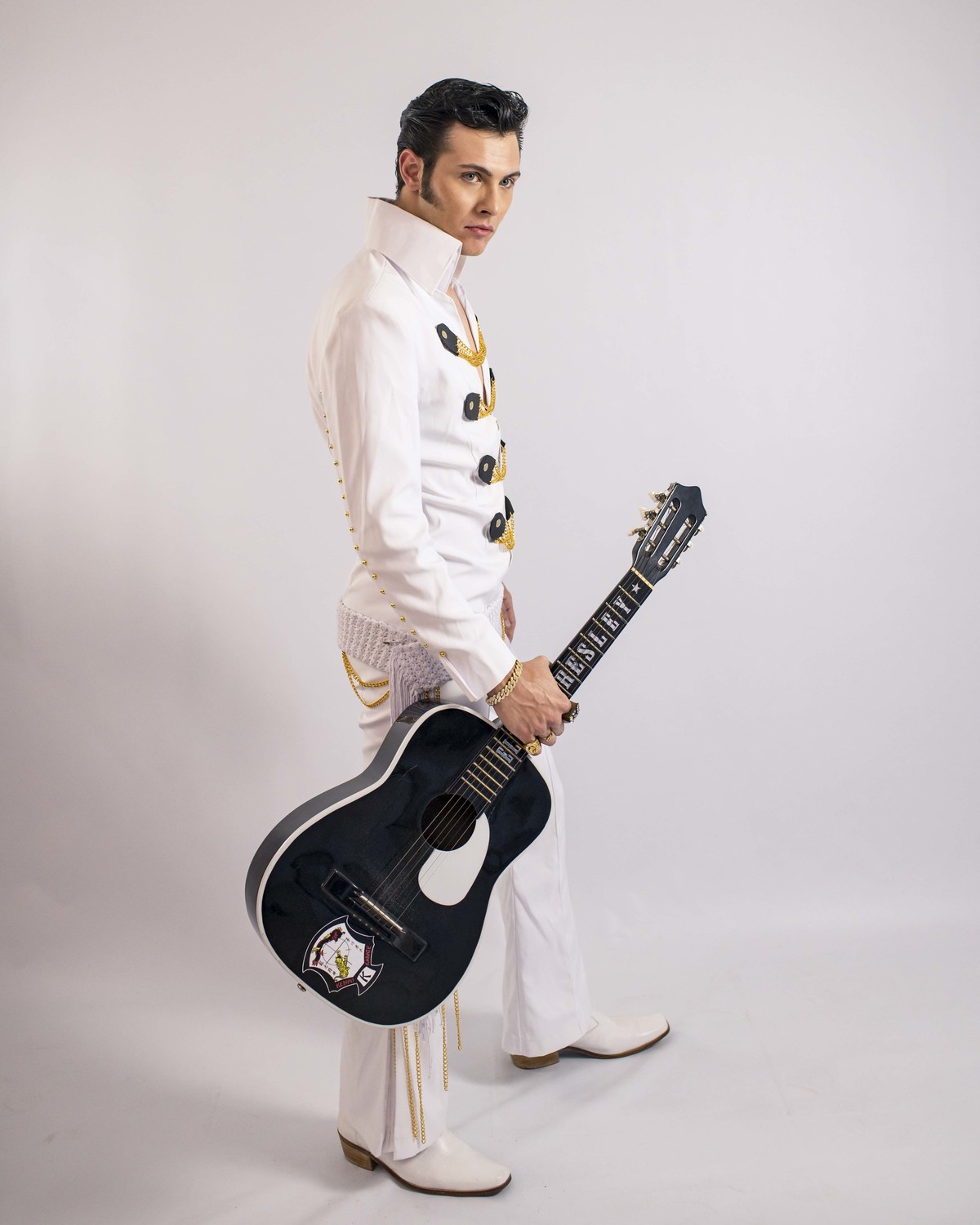 Ensaio Elvis Cover no Estúdio fotográfico Claudia Wallauer em Montenegro - RS