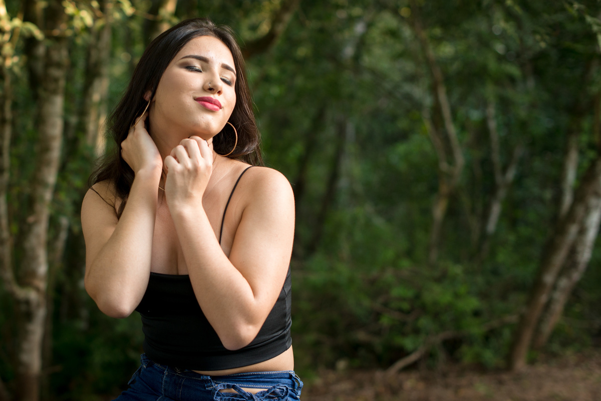 Ensaio feminino no Pareci Novo