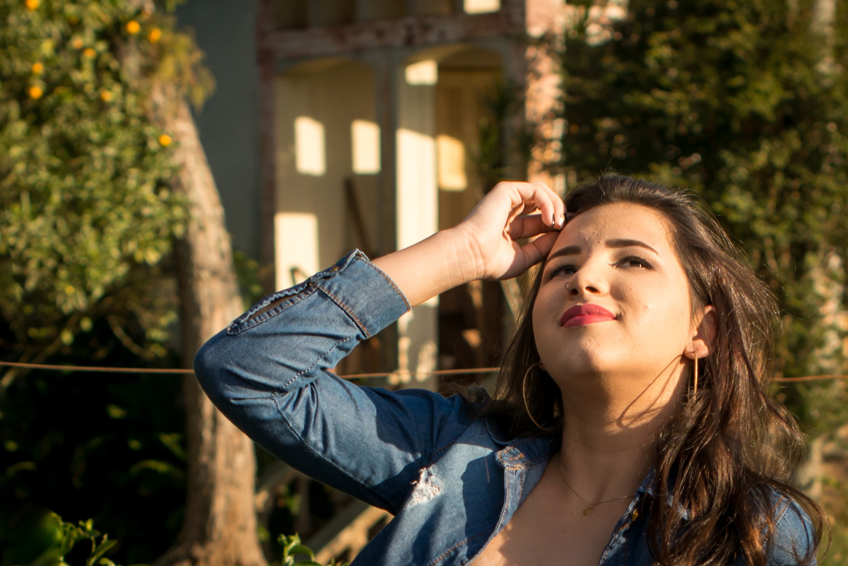 Ensaio feminino no Porto Pereira