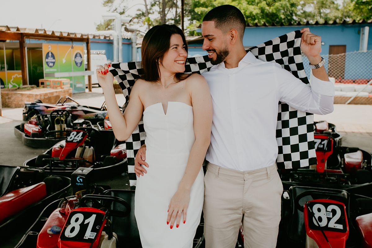 pré-wedding - Kartódromo
