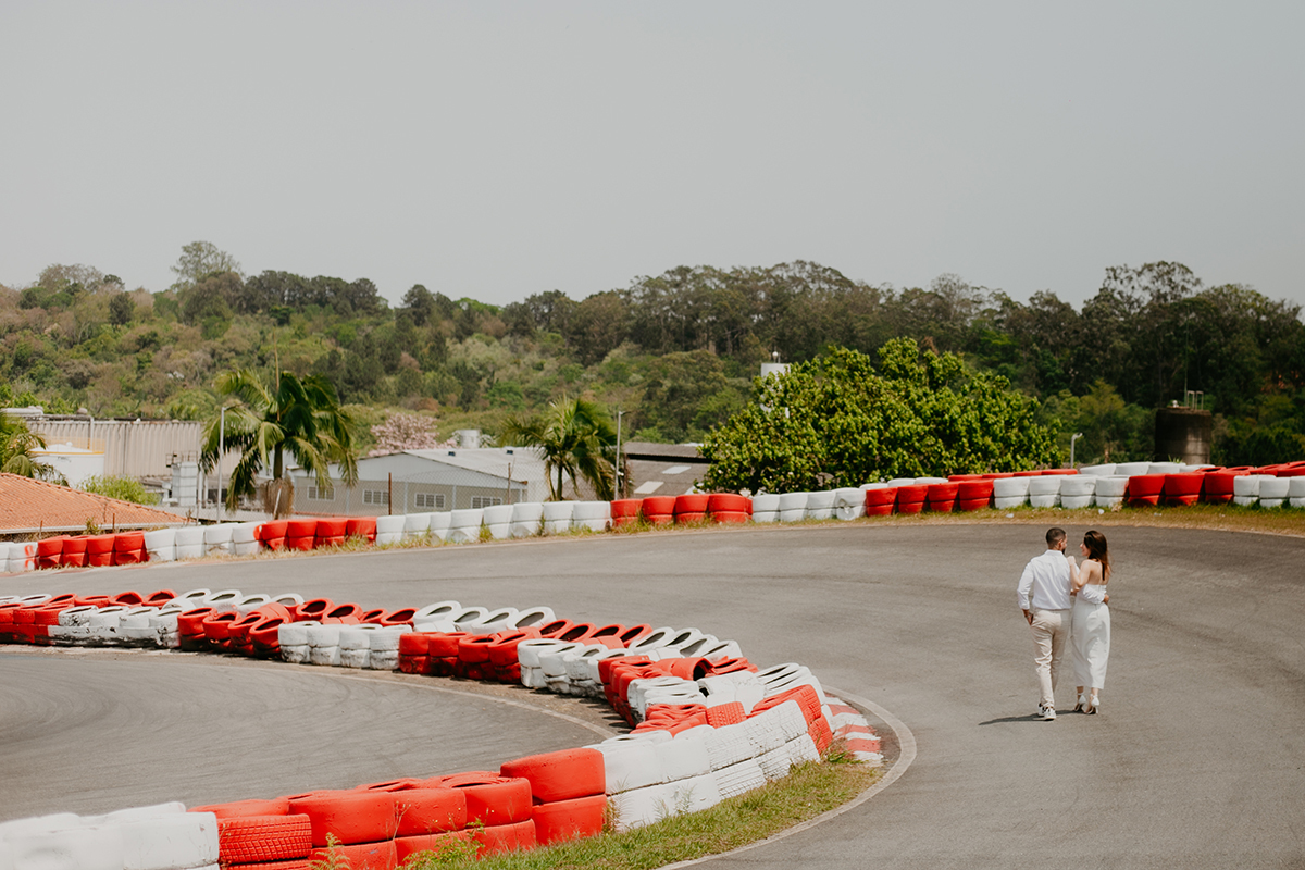 pré-wedding - Kartódromo
