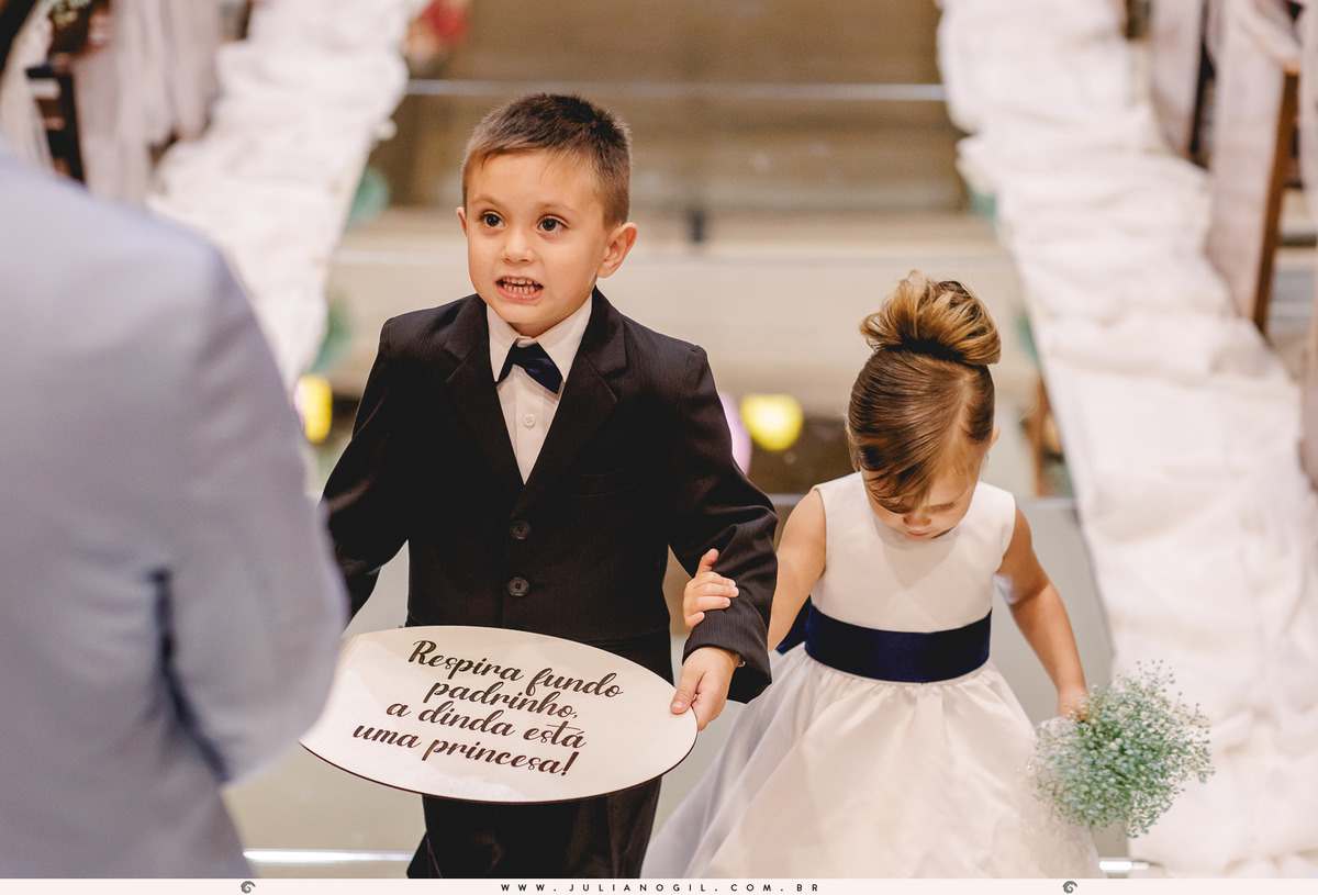 Cerimônia Casamento Willian de Lara Jéssica Wengrzen fotógrafo Juliano Gil Irati Paraná Casamento Igreja Matriz Senhor Bom Jesus