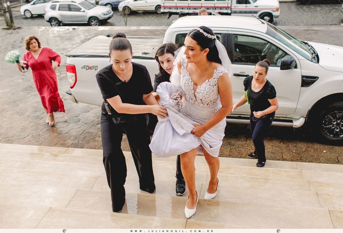Cerimônia Casamento Willian de Lara Jéssica Wengrzen fotógrafo Juliano Gil Irati Paraná Casamento Igreja Matriz Senhor Bom Jesus
