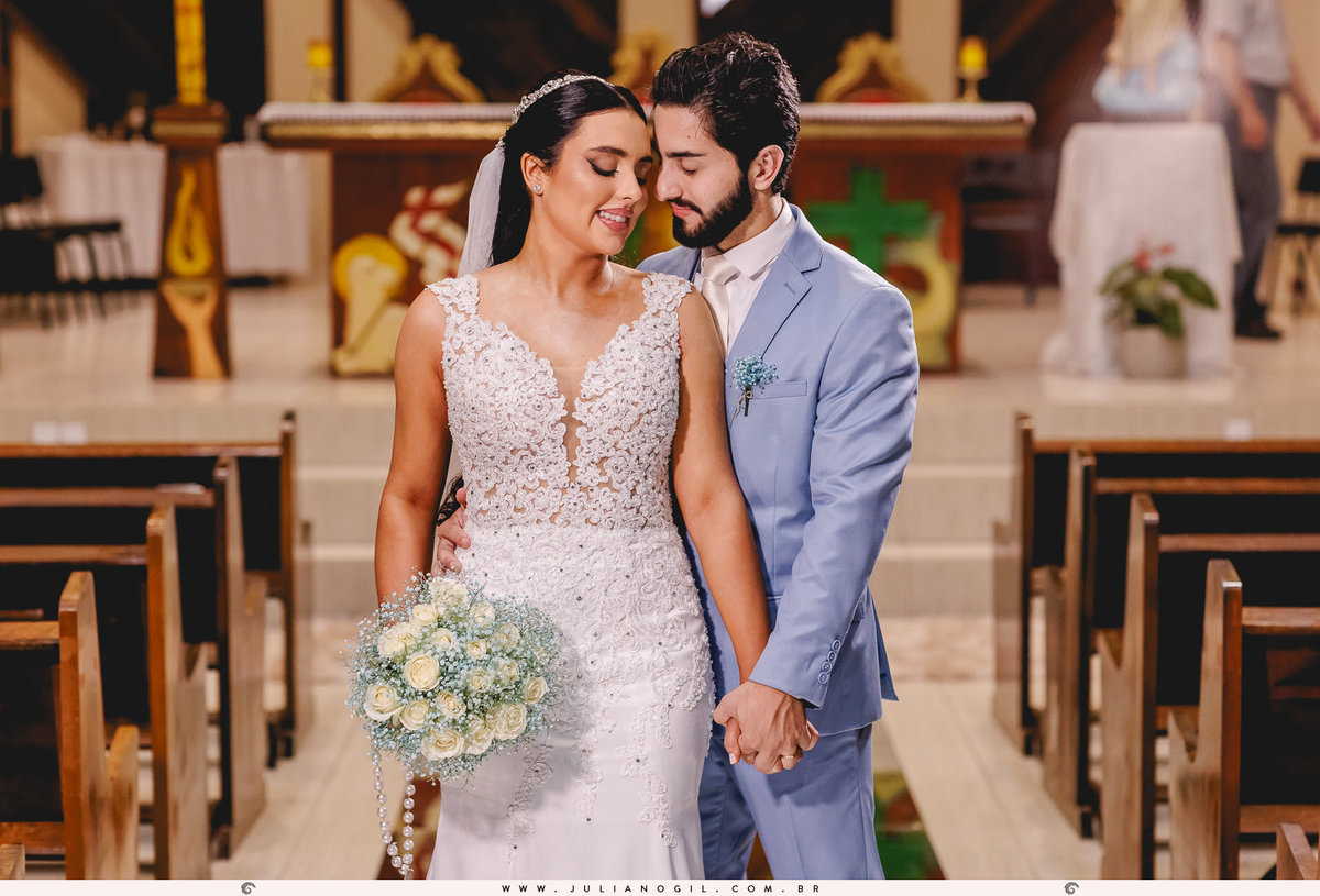 Cerimônia Casamento Willian de Lara Jéssica Wengrzen fotógrafo Juliano Gil Irati Paraná Casamento Igreja Matriz Senhor Bom Jesus