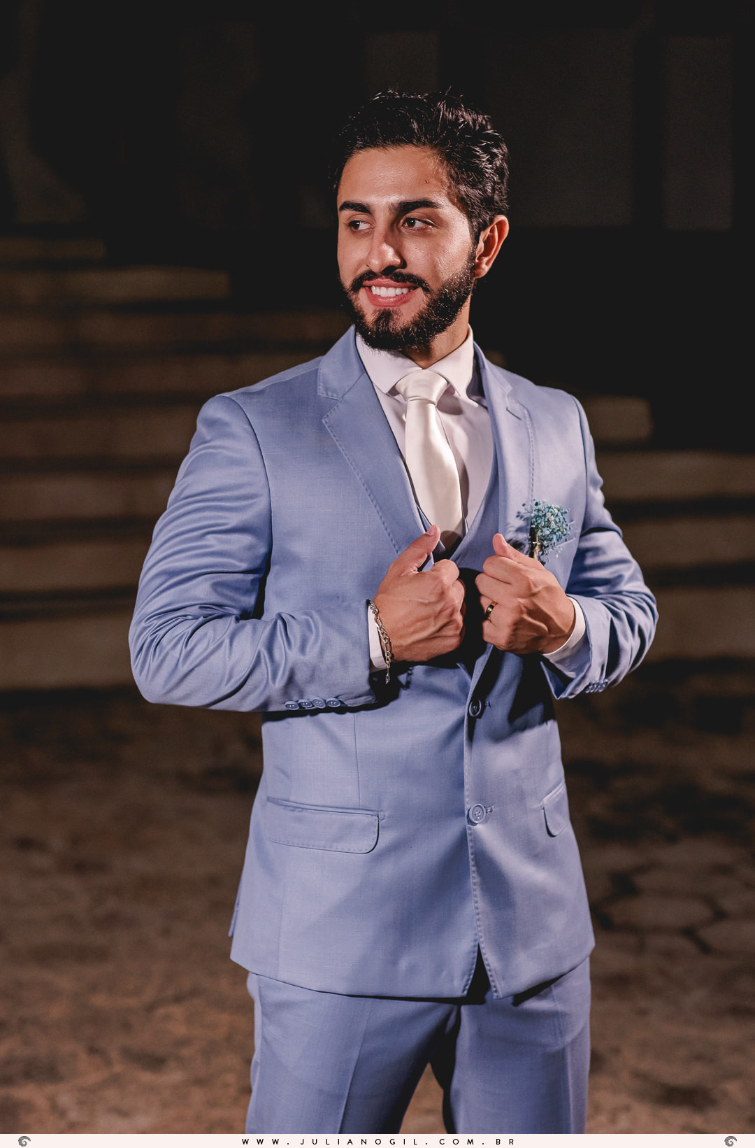 Cerimônia Casamento Willian de Lara Jéssica Wengrzen fotógrafo Juliano Gil Irati Paraná Casamento Igreja Matriz Senhor Bom Jesus