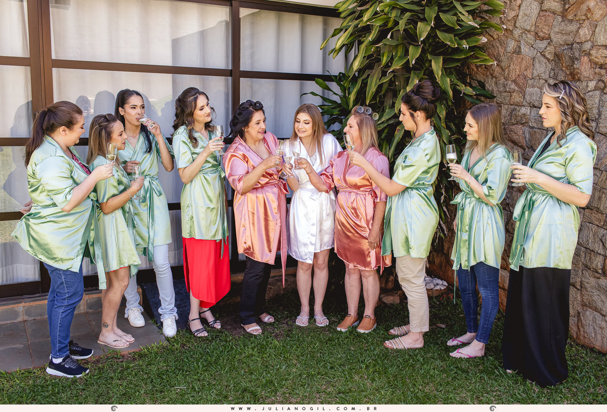 Making of Noiva Sandineli Bini Espaço Tatiane Belo Ponta Grossa Fotógrafo Juliano Gil Irati Paraná