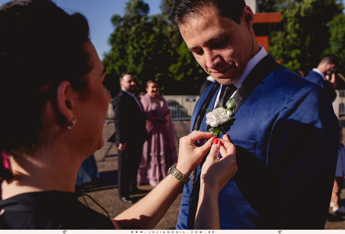 Cerimônia casamento Sandineli Bini Elvis Platini Paróquia São João Paulo II Ponta Grossa Fotógrafo Juliano Gil Irati Paraná