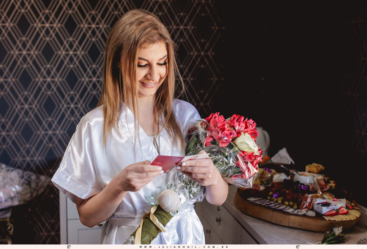 Making of Noiva Sandineli Bini Espaço Tatiane Belo Ponta Grossa Fotógrafo Juliano Gil Irati Paraná