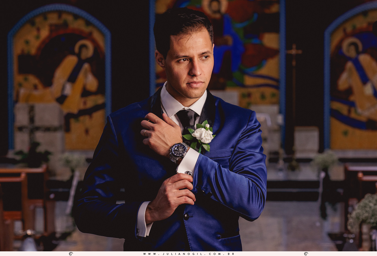 Cerimônia casamento Sandineli Bini Elvis Platini Paróquia São João Paulo II Ponta Grossa Fotógrafo Juliano Gil Irati Paraná