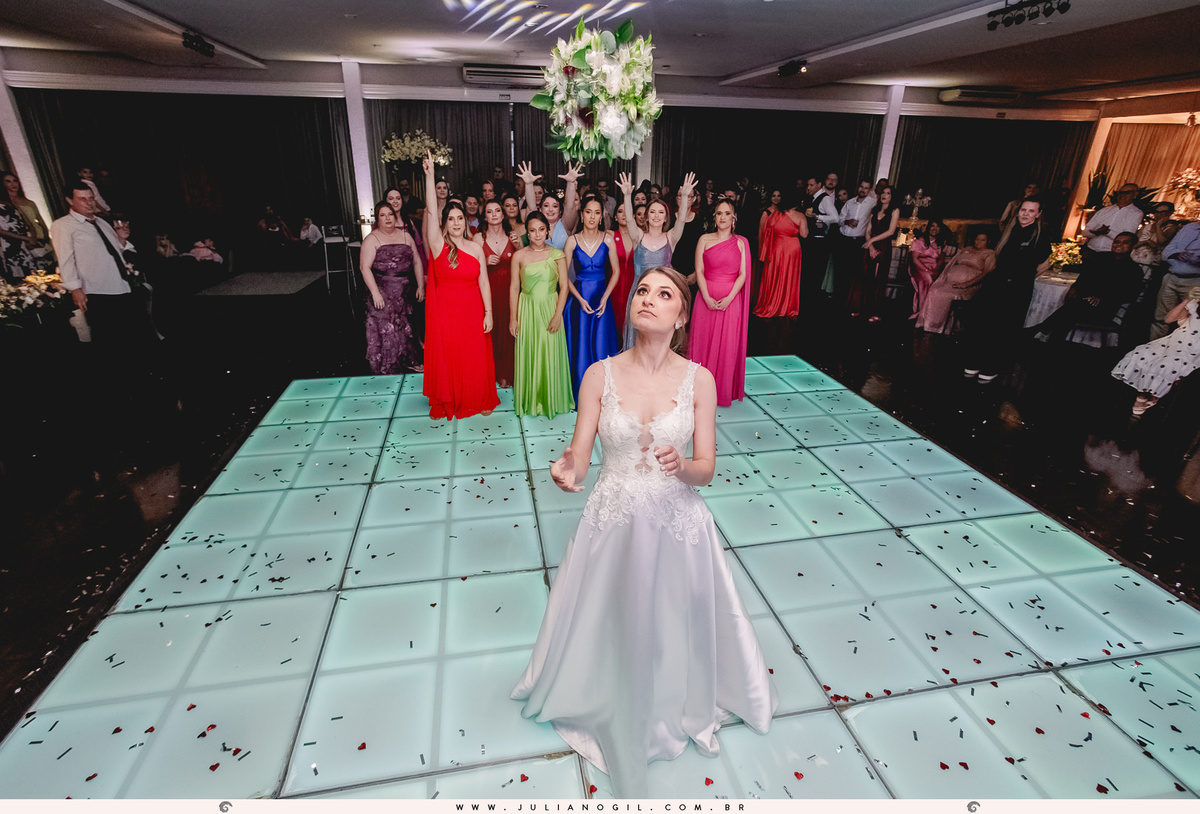 Cerimônia casamento Sandineli Bini Elvis Platini Paróquia São João Paulo II Ponta Grossa Fotógrafo Juliano Gil Irati Paraná Recepção Clube Ponta Lagoa