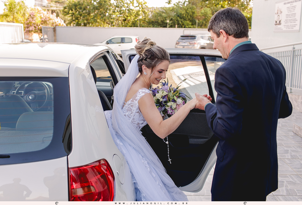 Cerimônia de casamento Noiva Francieli Roik Noivo Anderson Ferreira de Lima fotógrafo Juliano Gil Irati Paraná Casamento Aline Xavier Aline Gabrielle Zerbinatti Igreja Imaculado Coração de Maria Rancho Vó Tereza Hotel Monte Libano