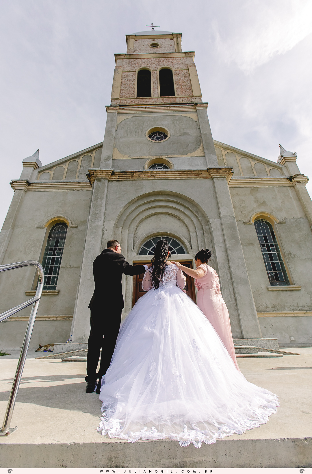 Casamento Noiva Ana Claudia dos Santos Noivo Luiz Fernando Grabowski Paróquia São Pedro Apóstolo Salão de Festa Capela Nossa Senhora Aparecida Fotógrafo Juliano Gil Mallet Paraná Irati Casamento