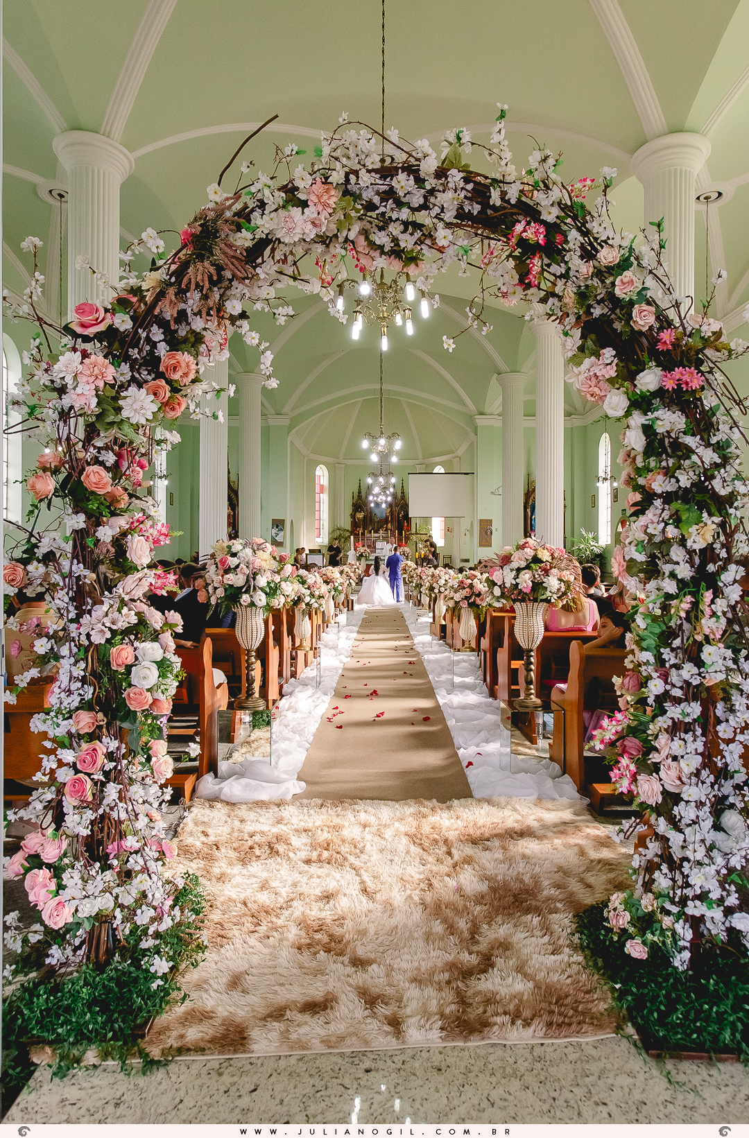 Casamento Noiva Ana Claudia dos Santos Noivo Luiz Fernando Grabowski Paróquia São Pedro Apóstolo Salão de Festa Capela Nossa Senhora Aparecida Fotógrafo Juliano Gil Mallet Paraná Irati Casamento