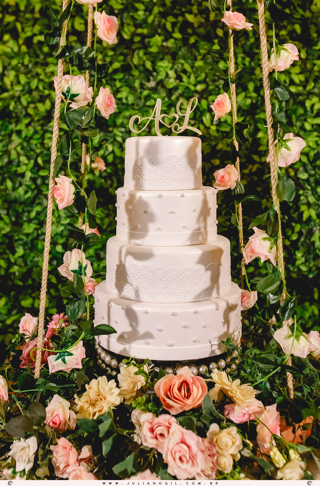 Recepção Festa de Casamento Noiva Ana Claudia dos Santos Noivo Luiz Fernando Grabowski Paróquia São Pedro Apóstolo Salão de Festa Capela Nossa Senhora Aparecida Fotógrafo Juliano Gil Mallet Paraná Irati Casamento Decoração