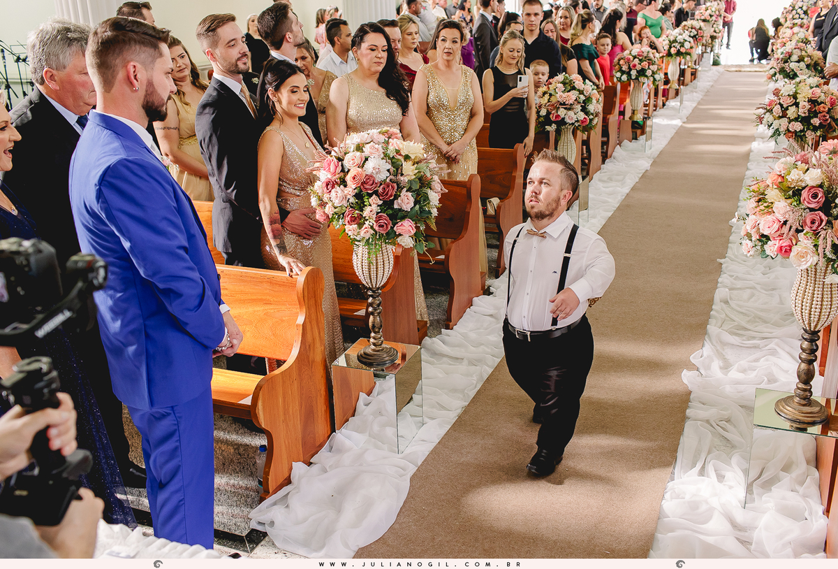 Casamento Noiva Ana Claudia dos Santos Noivo Luiz Fernando Grabowski Paróquia São Pedro Apóstolo Salão de Festa Capela Nossa Senhora Aparecida Fotógrafo Juliano Gil Mallet Paraná Irati Casamento