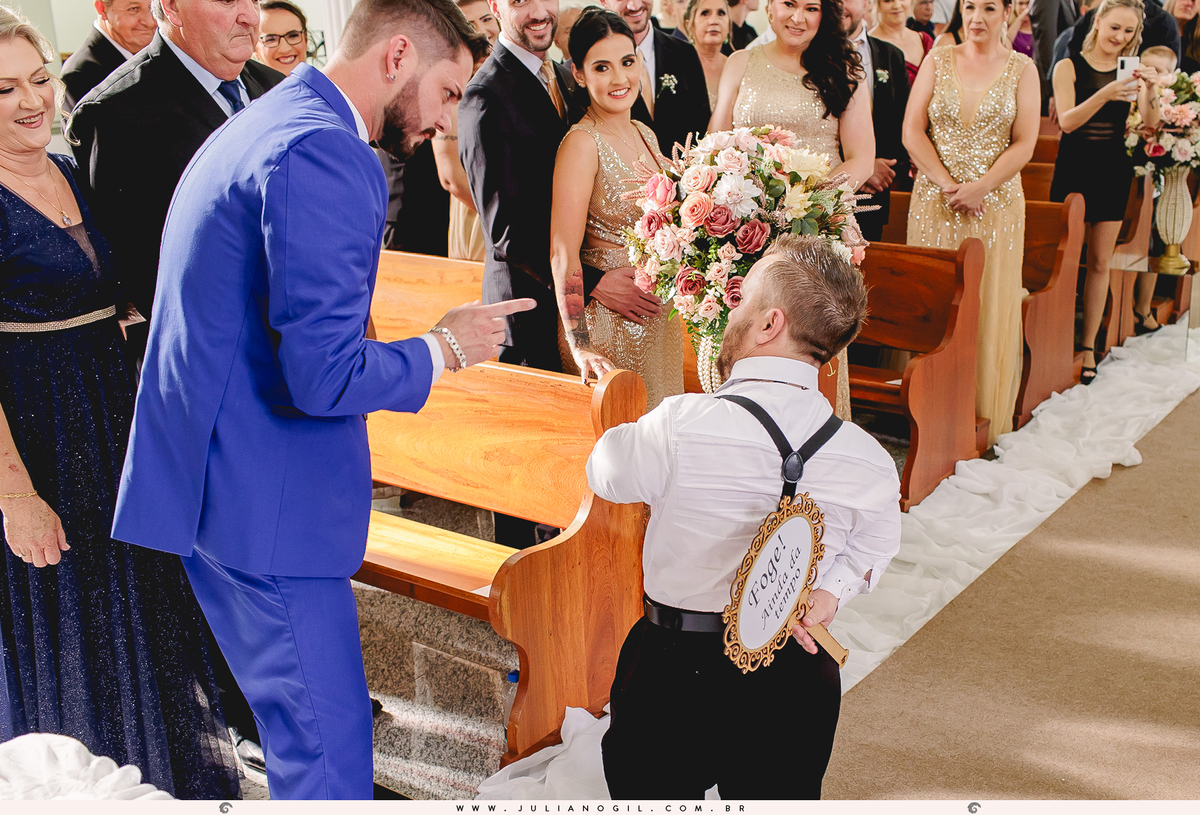 Casamento Noiva Ana Claudia dos Santos Noivo Luiz Fernando Grabowski Paróquia São Pedro Apóstolo Salão de Festa Capela Nossa Senhora Aparecida Fotógrafo Juliano Gil Mallet Paraná Irati Casamento