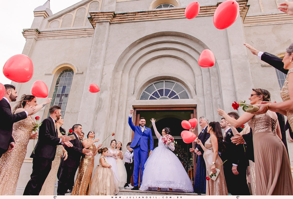 Casamento Noiva Ana Claudia dos Santos Noivo Luiz Fernando Grabowski Paróquia São Pedro Apóstolo Salão de Festa Capela Nossa Senhora Aparecida Fotógrafo Juliano Gil Mallet Paraná Irati Casamento