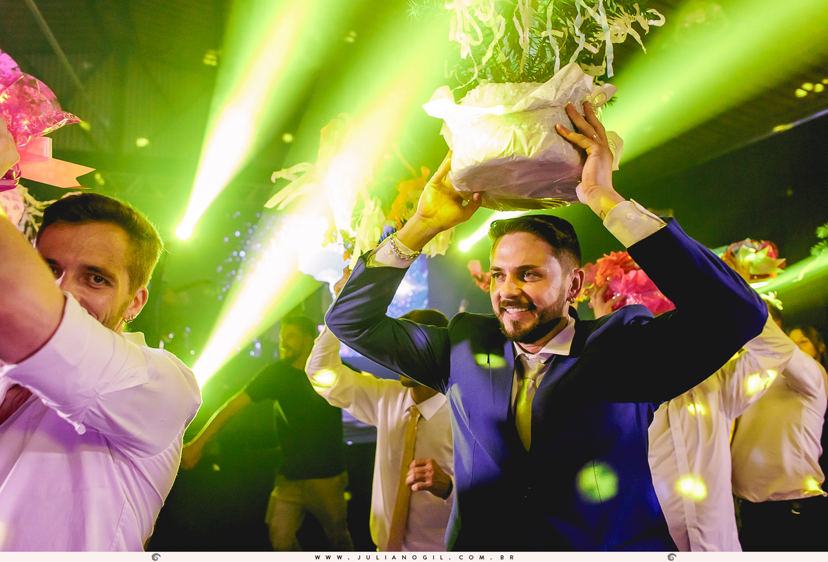 Recepção Festa de Casamento Noiva Ana Claudia dos Santos Noivo Luiz Fernando Grabowski Paróquia São Pedro Apóstolo Salão de Festa Capela Nossa Senhora Aparecida Fotógrafo Juliano Gil Mallet Paraná Irati Casamento