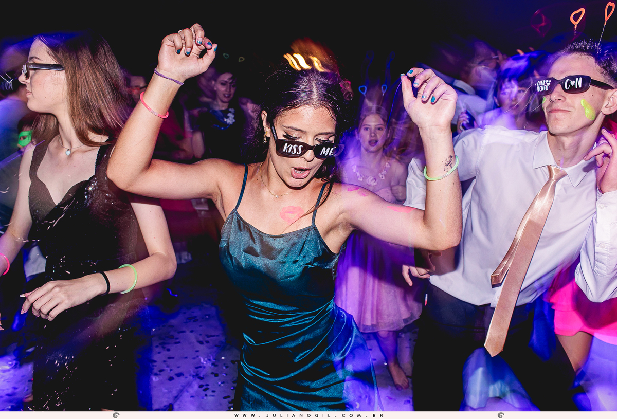 Recepção Festa de Casamento Noiva Ana Claudia dos Santos Noivo Luiz Fernando Grabowski Paróquia São Pedro Apóstolo Salão de Festa Capela Nossa Senhora Aparecida Fotógrafo Juliano Gil Mallet Paraná Irati Casamento