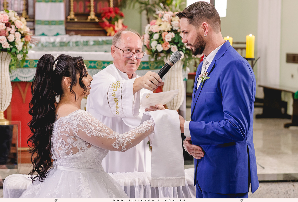 Casamento Noiva Ana Claudia dos Santos Noivo Luiz Fernando Grabowski Paróquia São Pedro Apóstolo Salão de Festa Capela Nossa Senhora Aparecida Fotógrafo Juliano Gil Mallet Paraná Irati Casamento