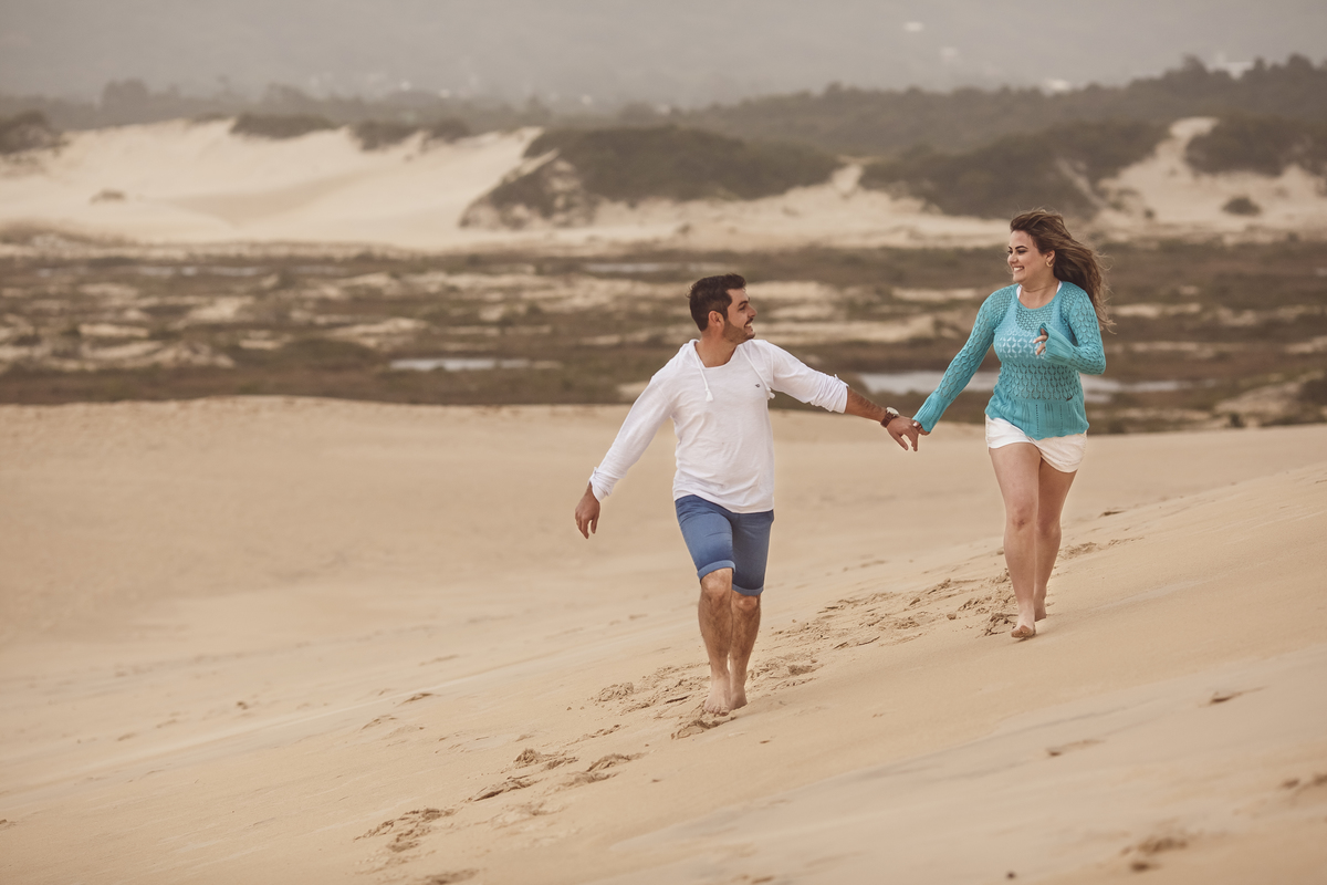 ensaio pré casamento na praia de Florianópolis