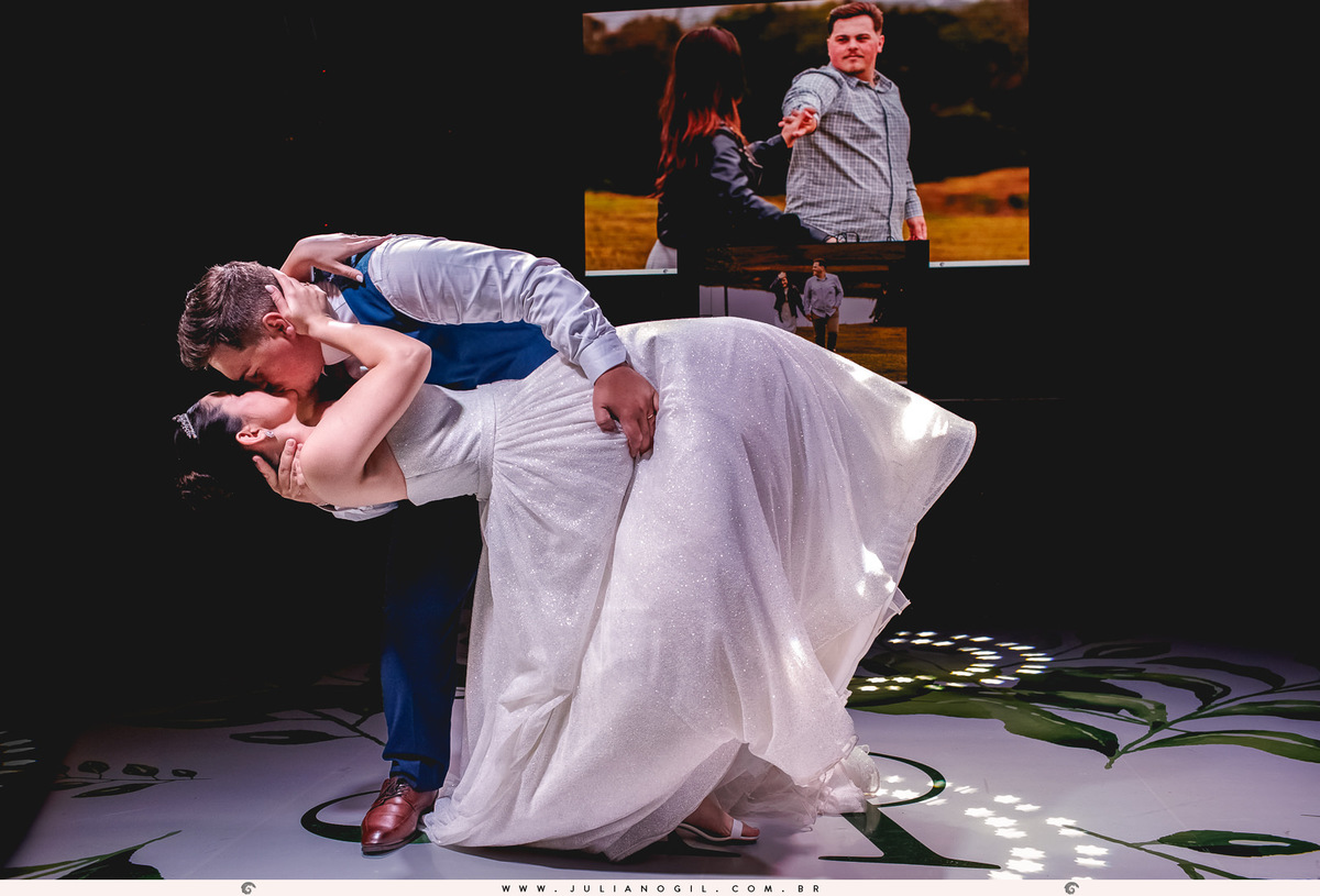 dança dos noivos aldo e adriele