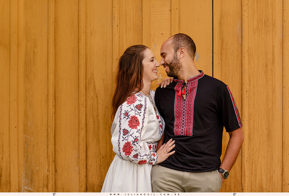 Ensaio Pré Casamento na Colônia Witmarsum em Palmeira, Paraná