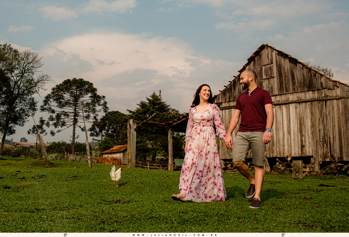 Ensaio Pré Casamento Irati, Colônia de Gonçalves Junior. Fotógrafo Juliano Gil