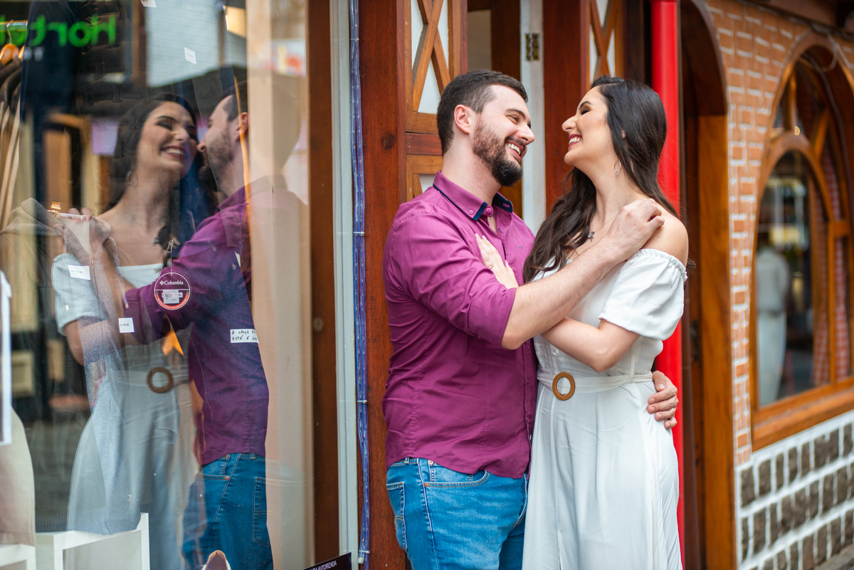 Ensaio de casal em Campos do Jordão