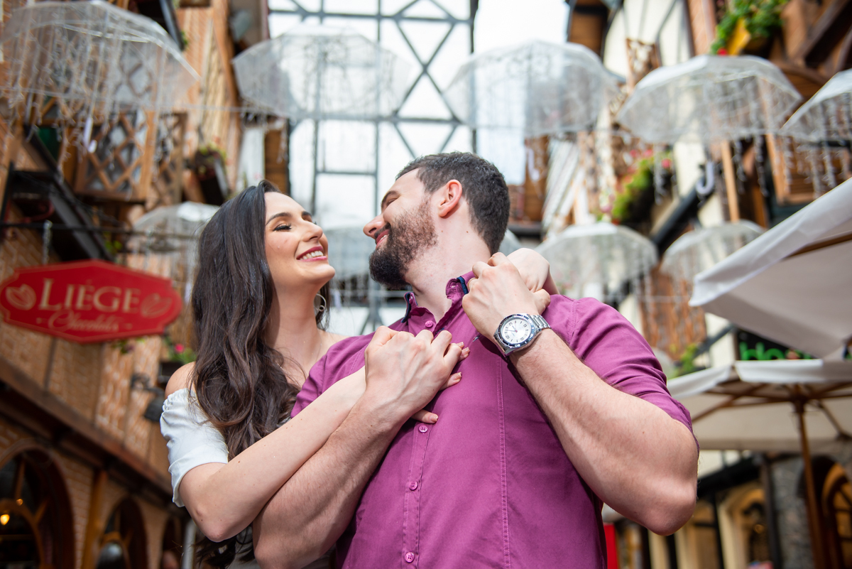 Ensaio de casal em Campos do Jordão