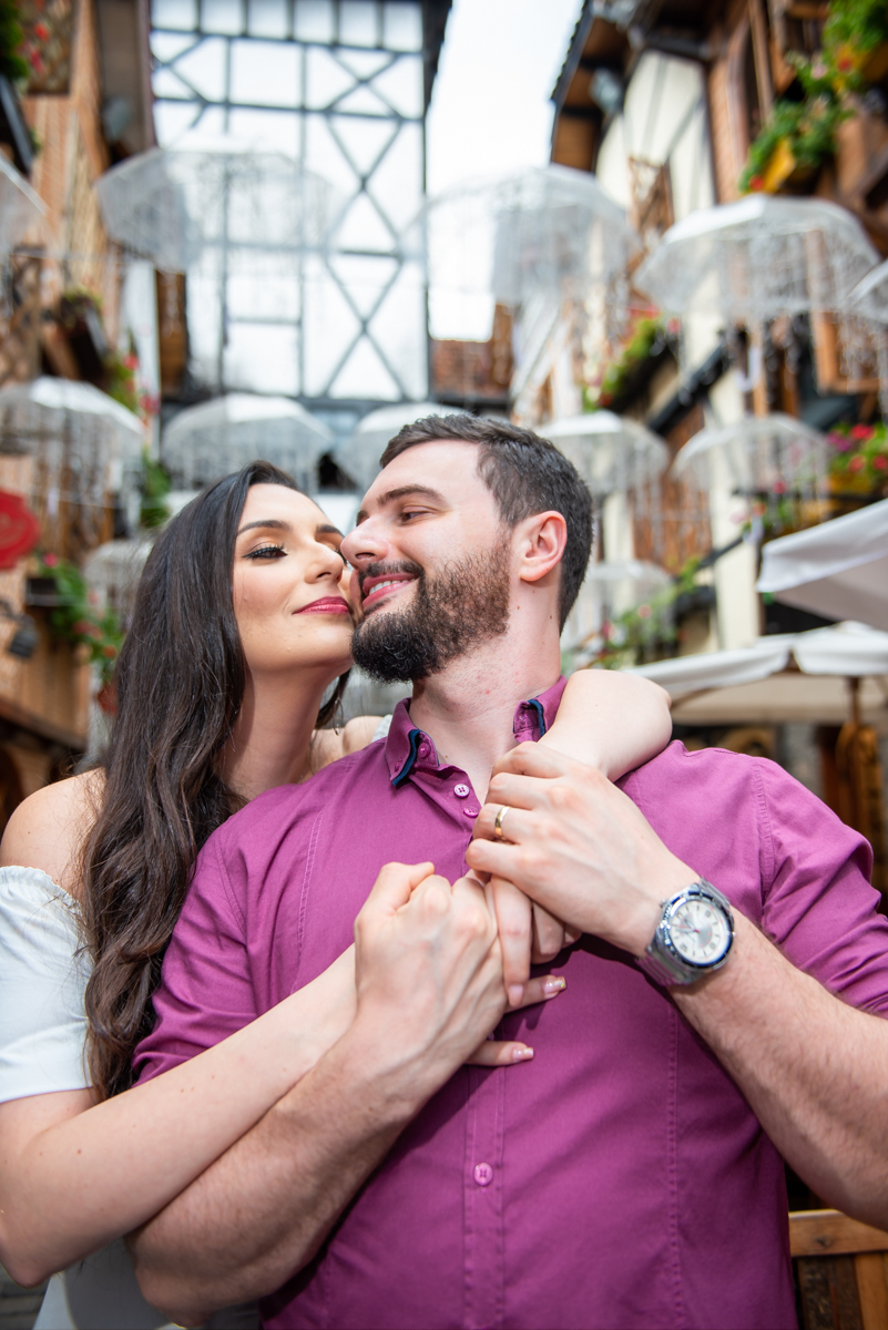 Ensaio de casal em Campos do Jordão