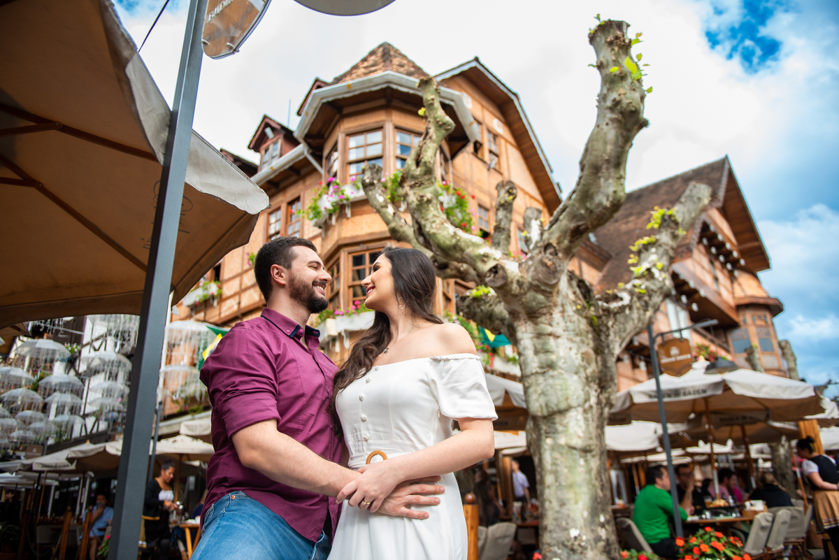 Ensaio de casal em Campos do Jordão