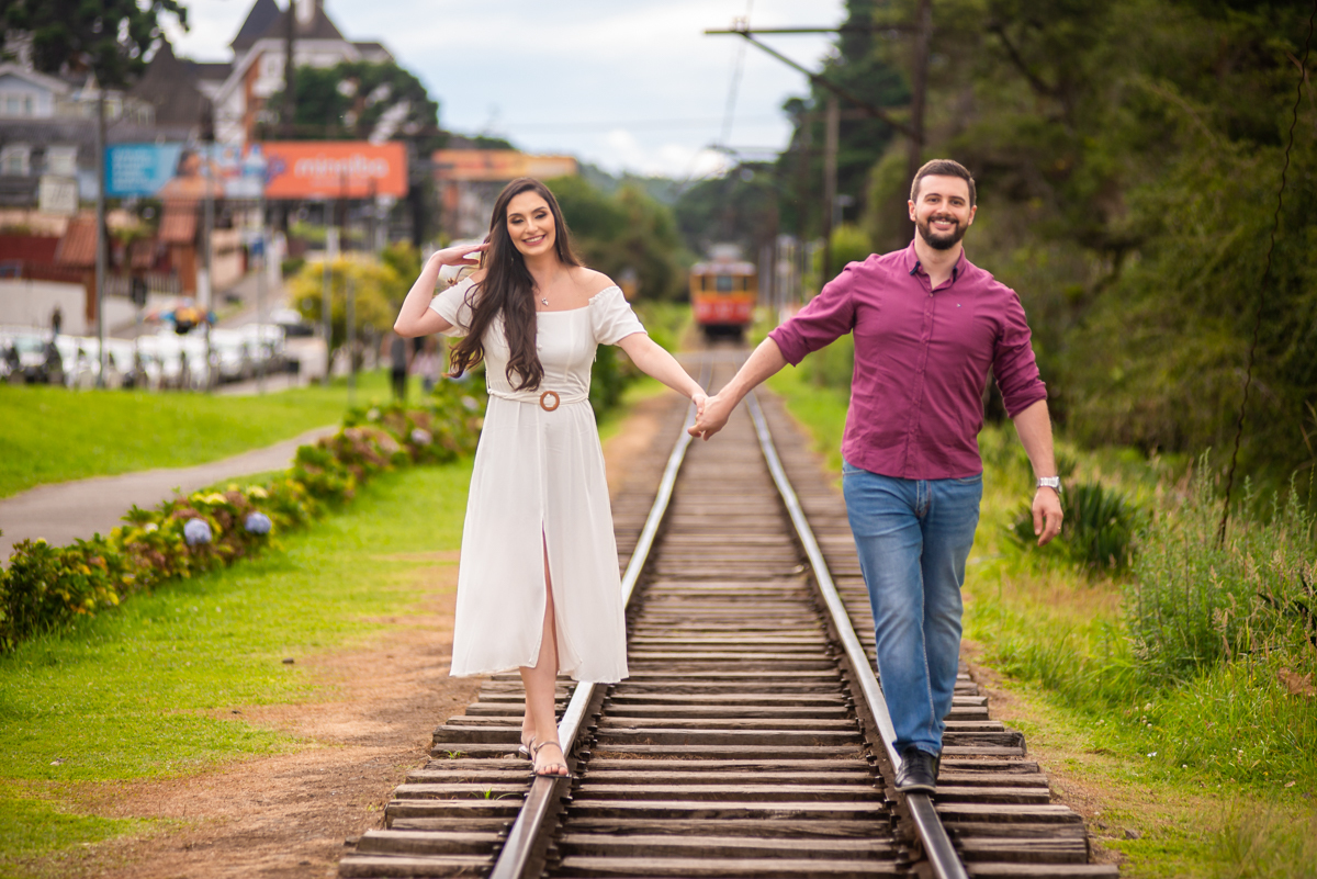 Ensaio de casal em Campos do Jordão