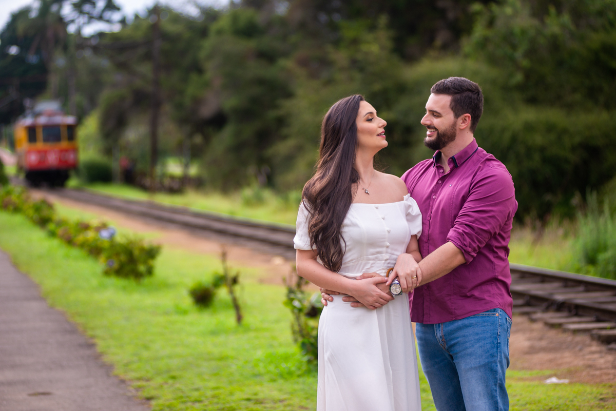 Ensaio de casal em Campos do Jordão