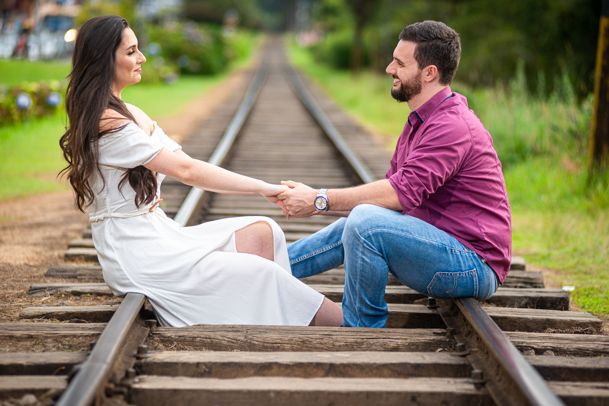 Ensaio de casal em Campos do Jordão