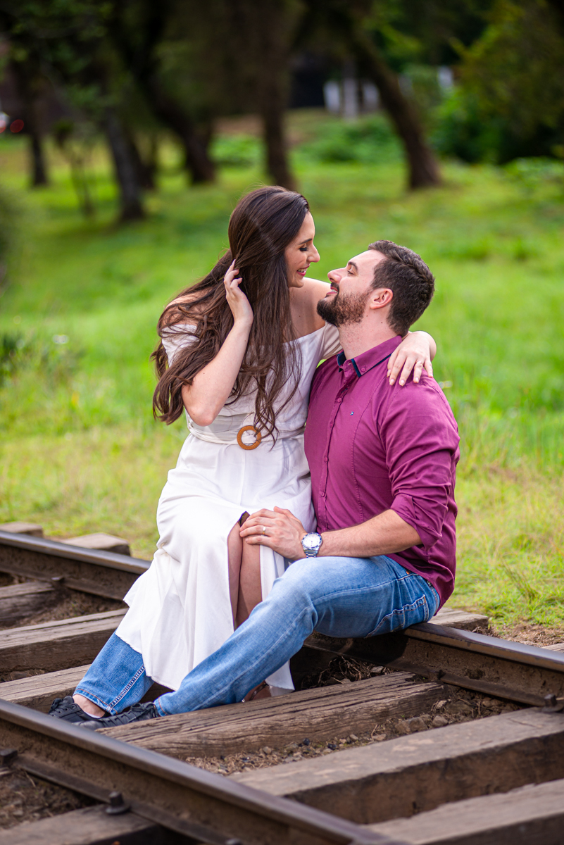Ensaio de casal em Campos do Jordão