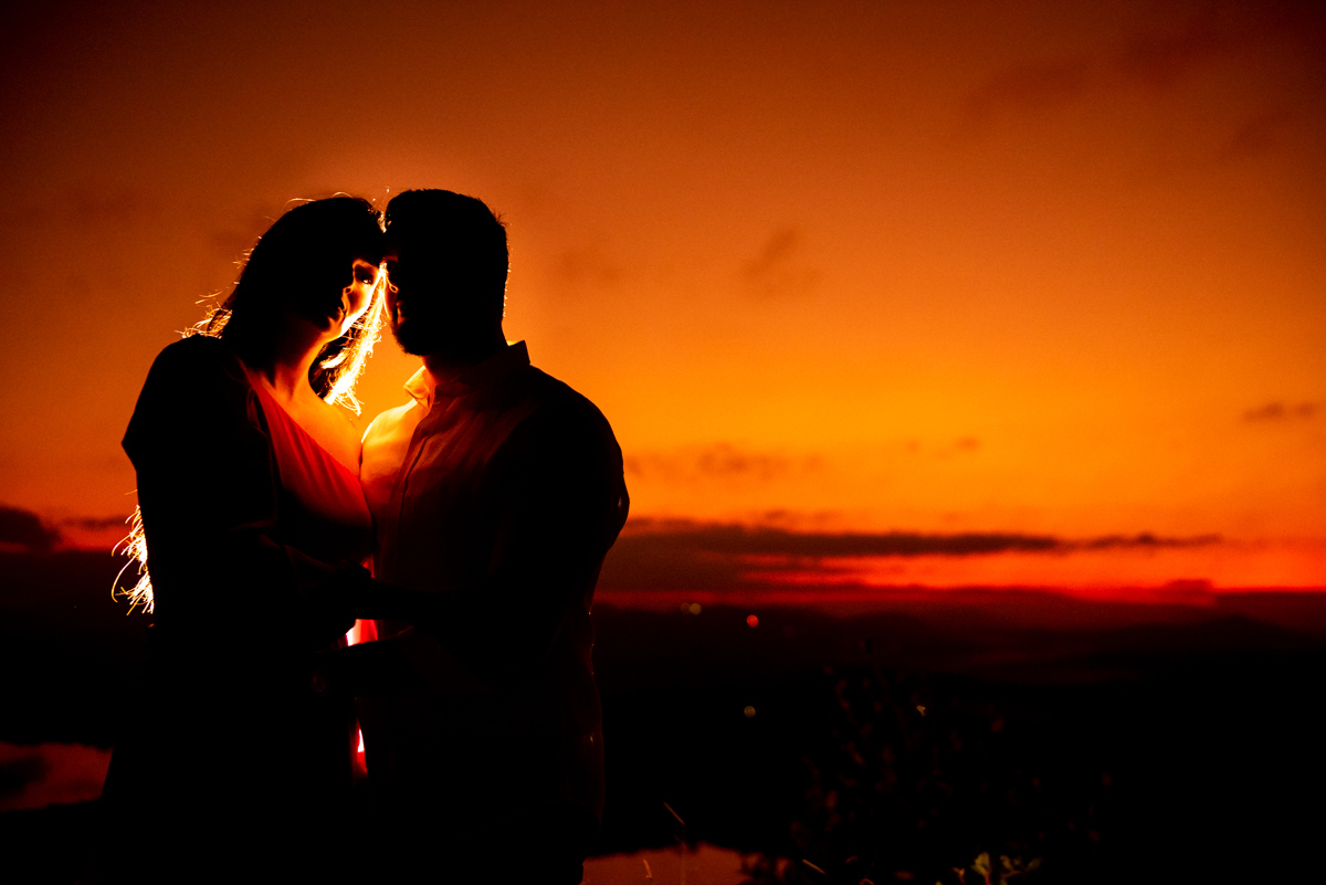 Ensaio de casal em Campos do Jordão