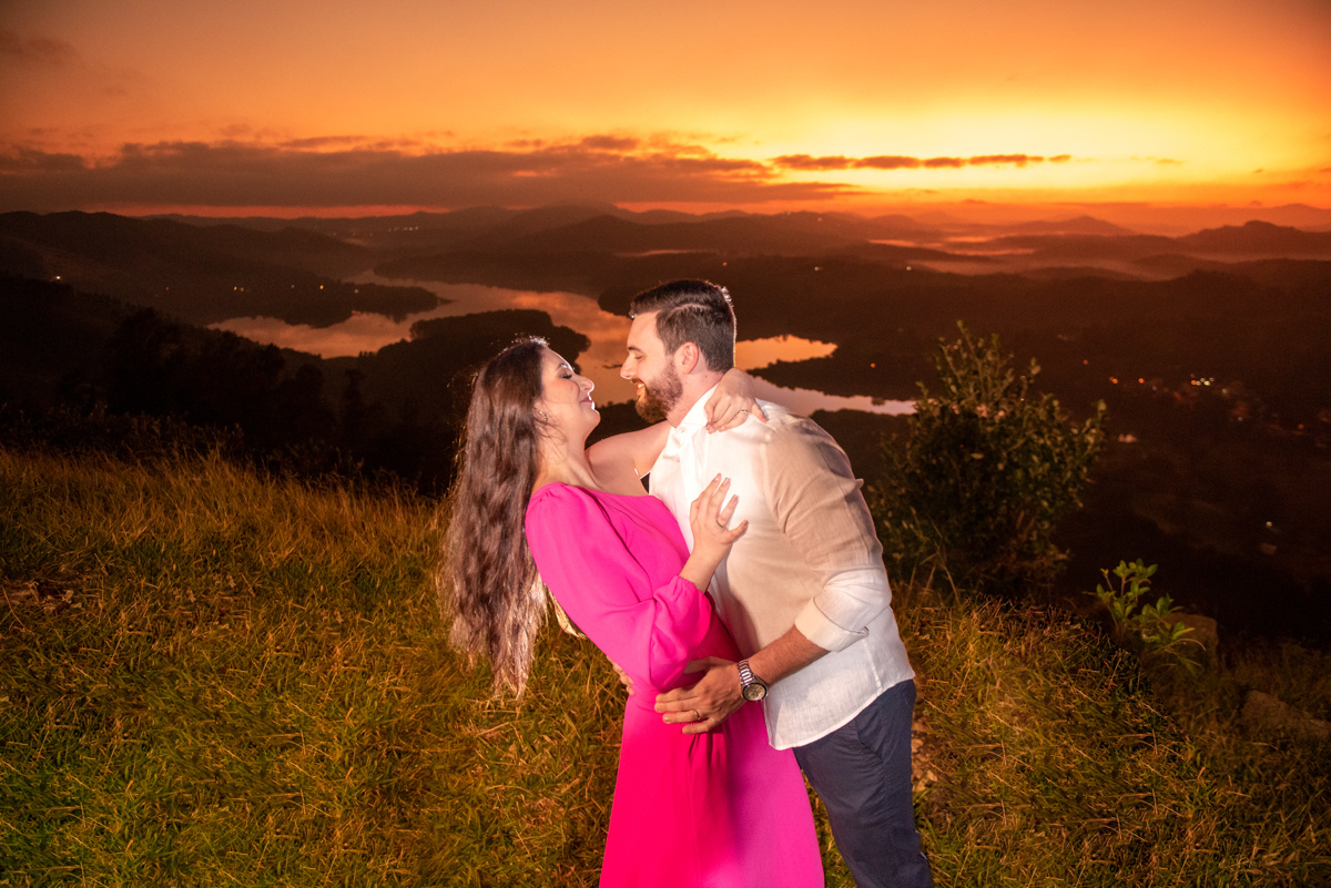 Ensaio de casal em Campos do Jordão