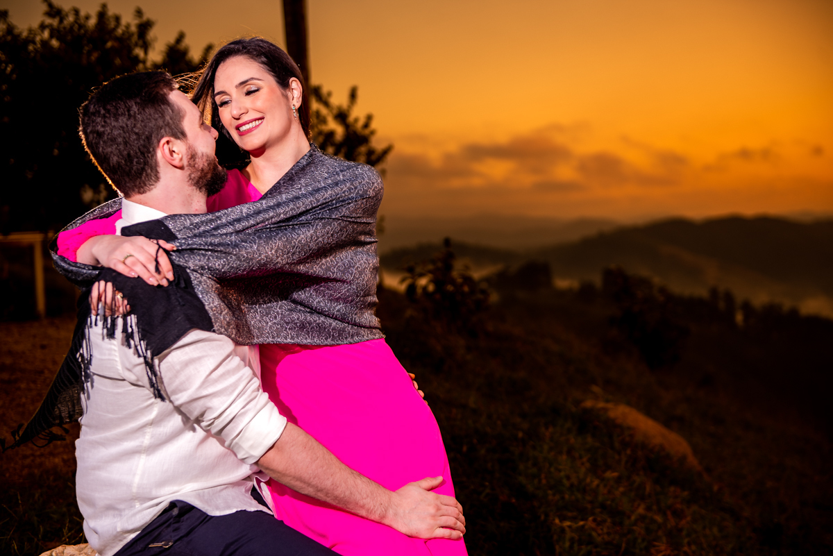 Ensaio de casal em Campos do Jordão