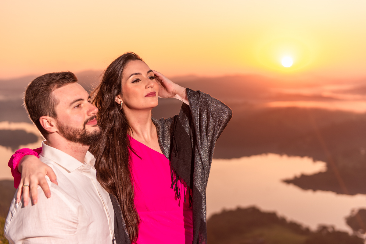 Ensaio de casal em Campos do Jordão