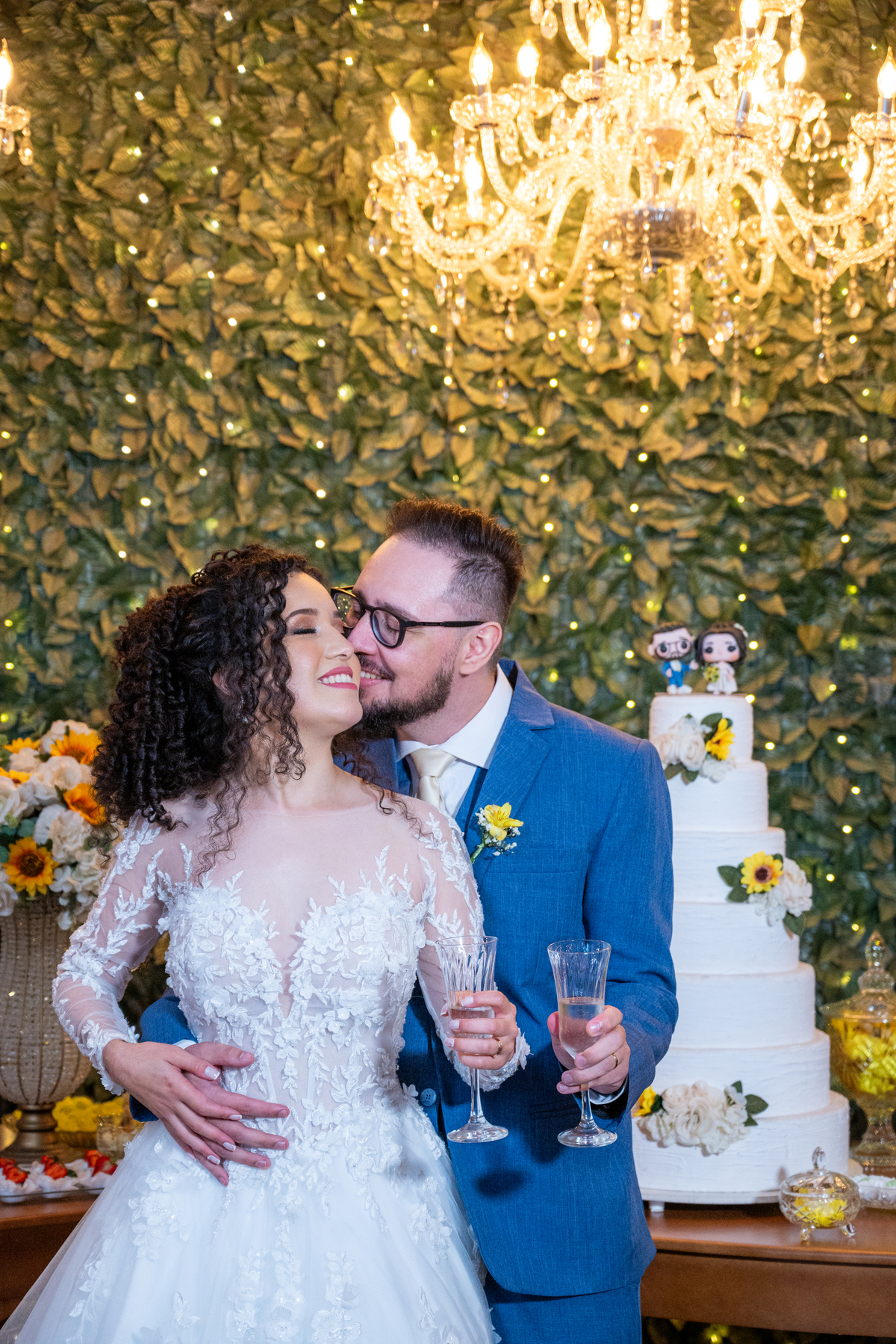 Fotógrafo de casamento em Cotia, Granja Viana. Imagens encantadoras do casamento de Rita e Robert.