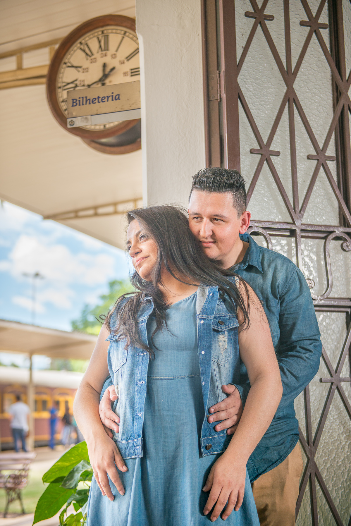 Estação de Trens de Jaguariúna em São paulo, fotógrafo Alberto Martinez