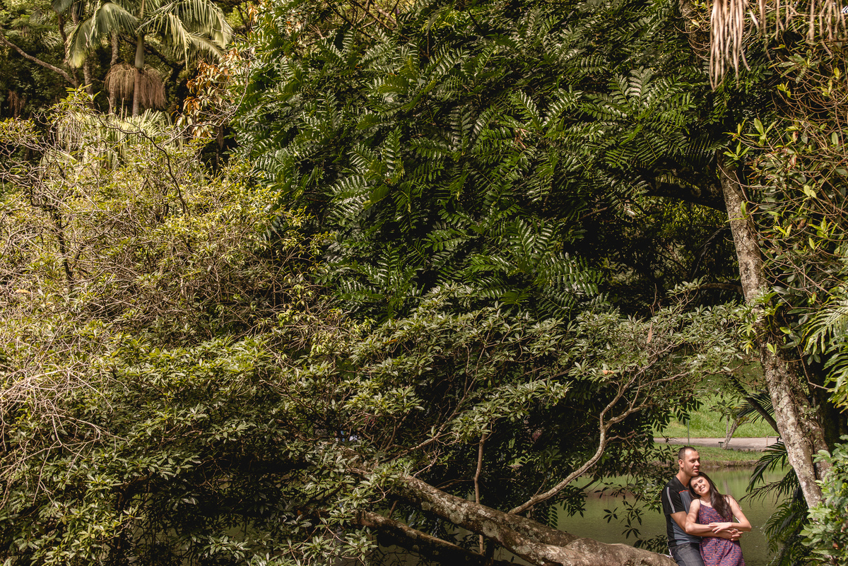 Fotografia de casal no parque jardim botânico em São Paulo, fotografo de casamentos Alberto Martinez