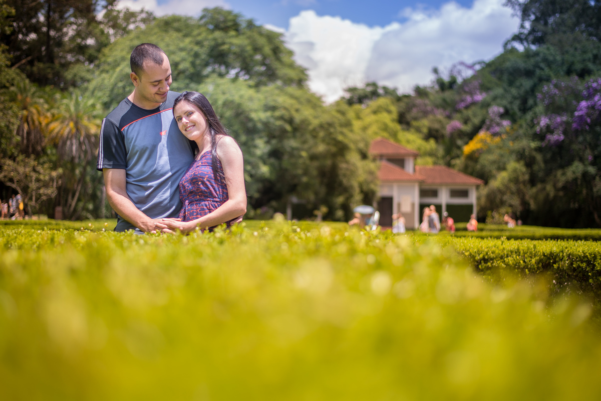 Fotografia de casal no parque jardim botânico em São Paulo, fotografo de casamentos Alberto Martinez