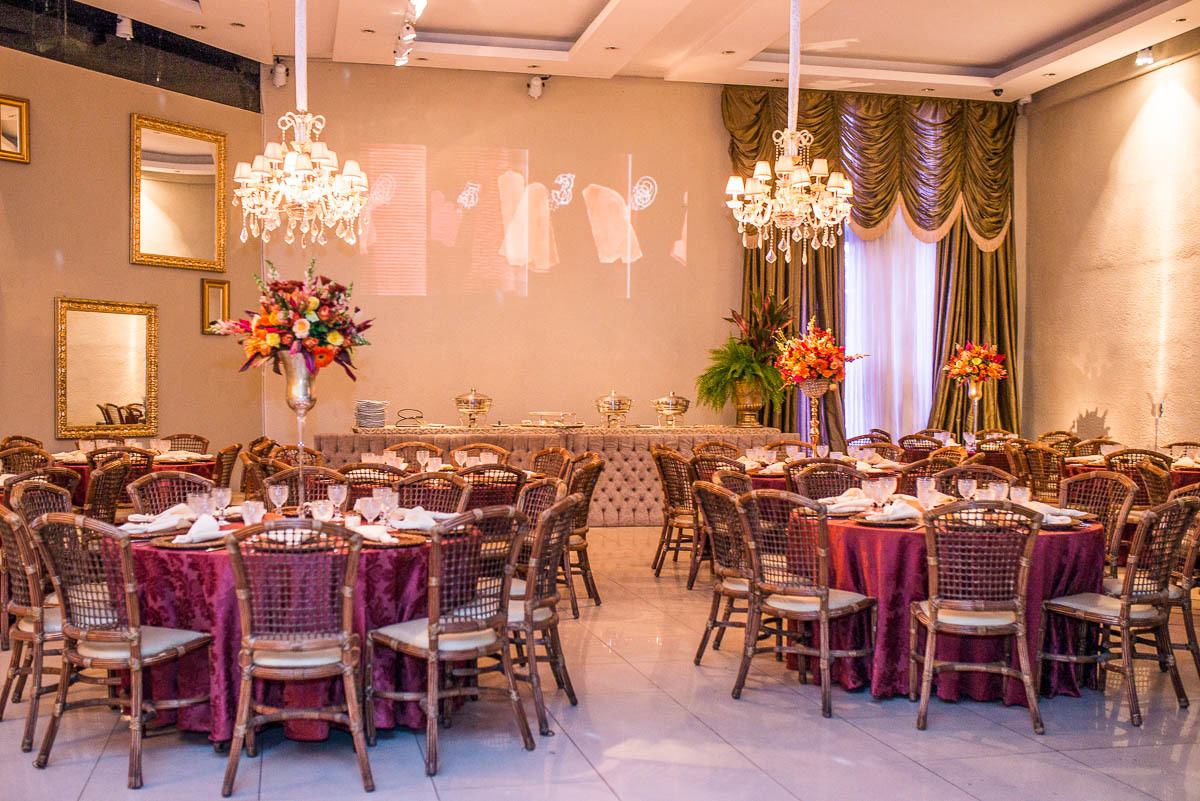 Espaço Ônix arrasando na decoração de casamento.