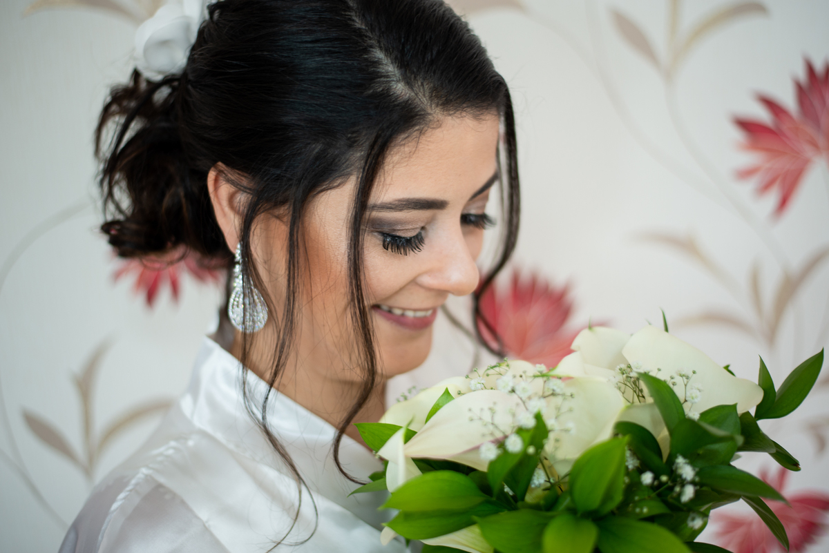 Making of da noiva realizado pelo fotógrafo Alberto Martinez feito na cidade de Vargem Grande Paulista - SP