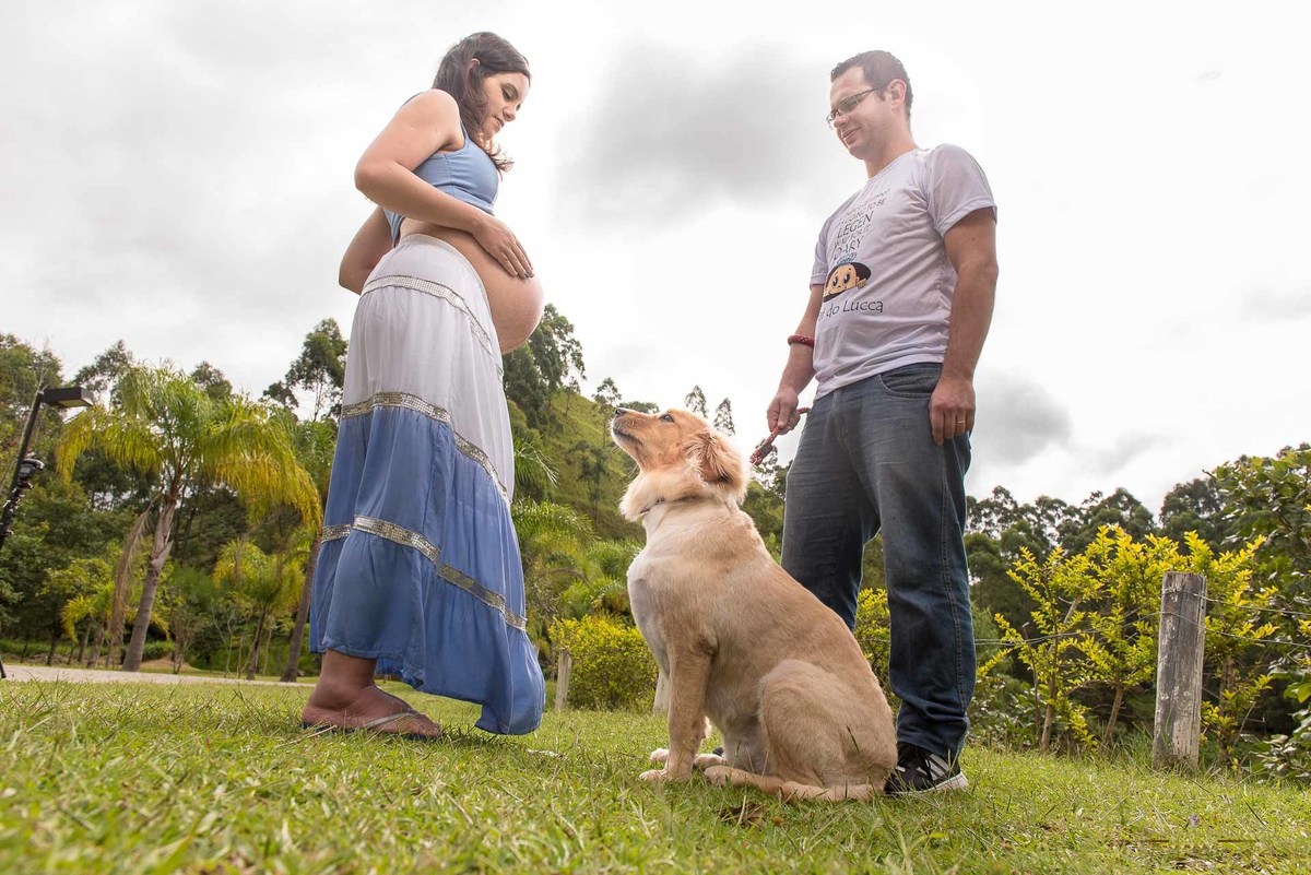 Ensaio de gestante no parque rizzo em embu das artes
