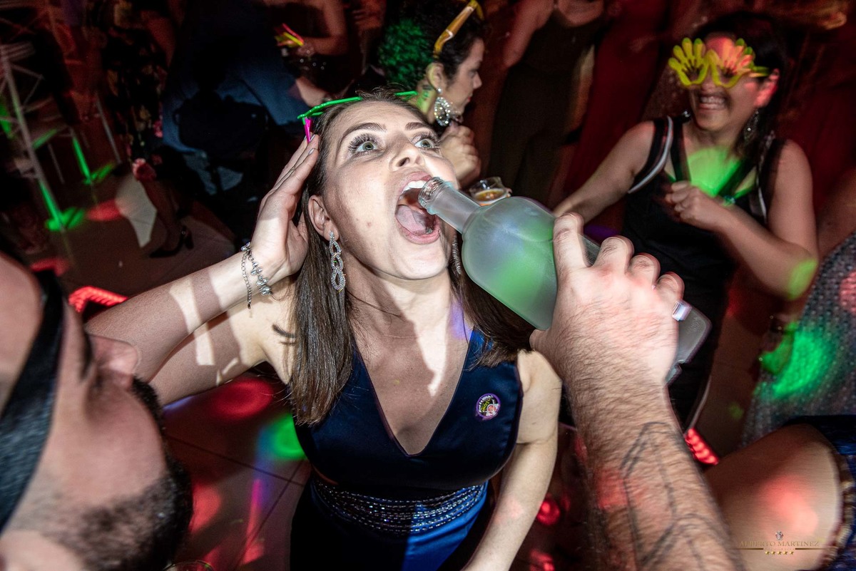 Balada na festa de casamento no espaço sonata 